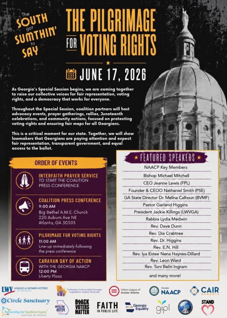UUs Join the Pilgrimage for Voting Rights, June 17 image
